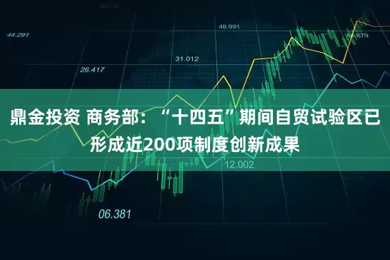 鼎金投资 商务部：“十四五”期间自贸试验区已形成近200项制度创新成果