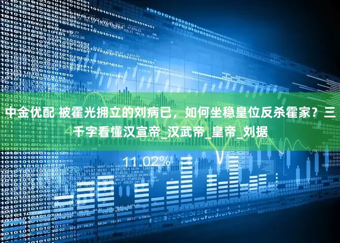 中金优配 被霍光拥立的刘病已，如何坐稳皇位反杀霍家？三千字看懂汉宣帝_汉武帝_皇帝_刘据